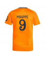 Real Madrid Kylian Mbappe #9 Bortedrakt 2024-25 Korte ermer